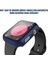 Apple Watch Uyumlu Series 7 41MM Kılıf Matte Premium Slim Watch Uyumluband Lacivert 2