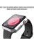 Apple Watch Uyumlu Series 7 41MM Kılıf Matte Premium Slim Watch Uyumluband Gümüş 2