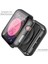 Apple Watch Uyumlu Series 7 41MM Kılıf Matte Premium Slim Watch Uyumluband Gümüş 3