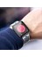 Apple Watch Uyumlu Series 7 41MM Kılıf Matte Premium Slim Watch Uyumluband Gümüş 5