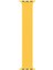 Apple Watch Uyumlu Series 6 40MM Kordon, (Medium Size, 147MM) Braided Solo Loop Band Sarı 1