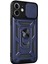 Apple iPhone 12 Kılıf Impact Resistant Lacivert 2