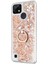 Realme C21 Kılıf Glitter Liquid Holder Gold 2