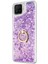 Oppo A73 Kılıf Glitter Liquid Holder Mor 2