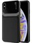 Apple iPhone Xs Kılıf Uniq Leather Siyah 1