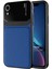 Apple iPhone Xr Kılıf Uniq Leather Lacivert 1