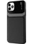 Apple iPhone 11 Pro Max Kılıf Uniq Leather Siyah 2