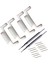 Casio GW-M5610 110 300 400 9052 8900 Siyah Için Saat Kayışı Adaptörler Seti (Yurt Dışından) 1