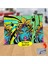 Halloween Tek Göz Maskeli Kız 99 Parça Puzzle Yapboz TABLO-470 1
