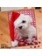 Asil Hobi Yeni Yıl - Kırmızı Şapkalı Köpek -Hayvan Yapboz-Ayak Destekli Çerçeveli 240 Parça Puzzle 1