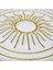 Versace Desenli Stopiyer Taşlı Tavan Lamba Göbeği 40 cm 2