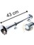 Korna Marin Tek Borulu Motorlu Krom 12V Elektirikli 43 cm 2