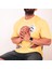 Sarı Los Angeles Lakers Basketbol Logolu Oversize T-Shirt 3