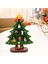 Noel Ağacı Dekor Ekran Sahne Pencere Için 3D Ahşap Maske Xmas Orta Izgara Kırmızı (Yurt Dışından) 5
