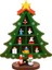 Noel Ağacı Dekor Ekran Sahne 3D Ahşap Pencere Masa Üstü Için Xmas Büyük Izgara Yeşil (Yurt Dışından) 1