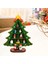 Noel Ağacı Dekor Ekran Sahne 3D Ahşap Pencere Masa Üstü Için Xmas Büyük Izgara Yeşil (Yurt Dışından) 5