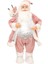 Reçine Noel Baba Noel Ağacı Süsü - Pembe (Yurt Dışından) 1