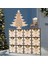 Yılbaşı Advent Takvim Cazcı Takvim Ahşap Şömine Tatil Dekor (Yurt Dışından) 2