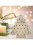 Yeniden Kullanılabilir Noel Advent Takvimi ile LED Işık 24 Çekmeceli Masa Dekorasyonu (Yurt Dışından) 3