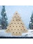 Yeniden Kullanılabilir Noel Advent Takvimi ile LED Işık 24 Çekmeceli Masa Dekorasyonu (Yurt Dışından) 5