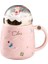 401-500 ml Seramik Kahve Kupa Noel Baba Süt Kupası Teacup Noel Yetişkinler Hediyeler Mavi (Yurt Dışından) 1
