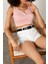 Pudra Çıtçıtlı Fitilli Bluz 2KXK2-45679-20 1