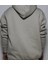 Baskılı Kapüşonlu Sweatshirt Taş 2