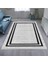 Decoser 8022 Düz Gri Antrasit Yıkanabilir Pamuk Tabanlı Kaymaz Kilim 1