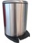 Cigo 6lt Pedallı Mat Inox Çöp Kova 1