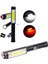 El Feneri Cob LED Kırmızı Flaşörlü Pilli 5W Mıknatıslı Onstar-Q5 1
