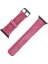 Apple Watch Uyumlu Deri Kordon 38-40MM TN08 Pembe 4