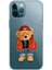 Apple iPhone 12 Pro Teddy Bear Premium Şeffaf Silikon Kılıf 1