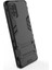 Samsung Galaxy A71 Alfa Serisi Armor Standlı Perfect Koruma Kılıf - Siyah 2
