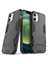 Apple iPhone 12 Mini Alfa Serisi Armor Standlı Perfect Koruma Kılıf - Siyah 1