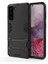 Samsung Galaxy S21 Alfa Serisi Armor Standlı Perfect Koruma Kılıf - Siyah 1