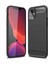 iPhone 12 Brushed Carbon Fiber Silikon Kılıf 1