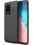 Samsung Galaxy S20 Ultra Leather Tpu Silikon Kılıf - Siyah 1