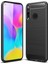 Huawei P40 Lite E Brushed Carbon Fiber Silikon Kılıf 1