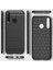 Huawei P40 Lite E Brushed Carbon Fiber Silikon Kılıf 2