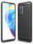 Xiaomi Mi 10T Pro Brushed Carbon Fiber Silikon Kılıf 1