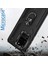 Samsung Galaxy S20 Ultra Anka Serisi Yüzük Standlı Armor Kılıf - Siyah 3