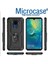 Huawei Mate 30 Lite Anka Serisi Yüzük Standlı Armor Kılıf- Siyah 2