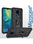 Huawei Mate 30 Lite Anka Serisi Yüzük Standlı Armor Kılıf- Siyah 3