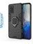 Samsung Galaxy S20 Batman Serisi Yüzük Standlı Armor Kılıf - Siyah 2