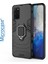 Samsung Galaxy S20 Plus Batman Serisi Yüzük Standlı Armor Kılıf - Siyah 2