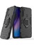 Xiaomi Redmi Note 8 Batman Serisi Yüzük Standlı Armor Kılıf- Siyah 1
