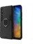 Xiaomi Redmi 9A Batman Serisi Yüzük Standlı Armor Kılıf - Siyah 1