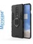 Oneplus 8 Batman Serisi Yüzük Standlı Armor Kılıf - Siyah 2