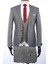 Slimfit Yelekli Drop 6 Takım-Gri 2