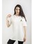 Ekru Kadın T-Shirt 1